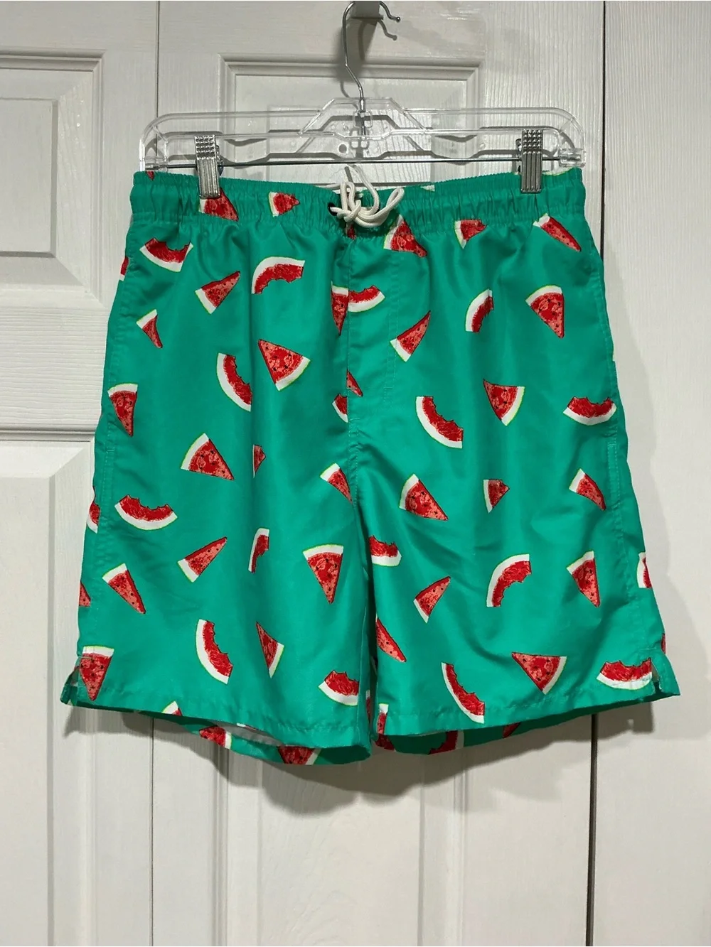 💙 Old Navy Men’s Watermelon Pint Swim Trunks Bathing Suit - Small (01289)